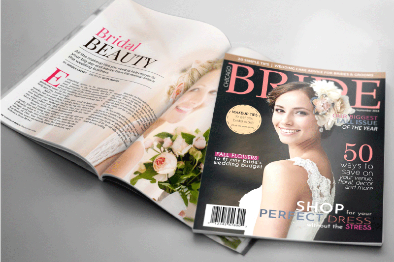 Publication Design Bridal Magazine- Chicago Bride